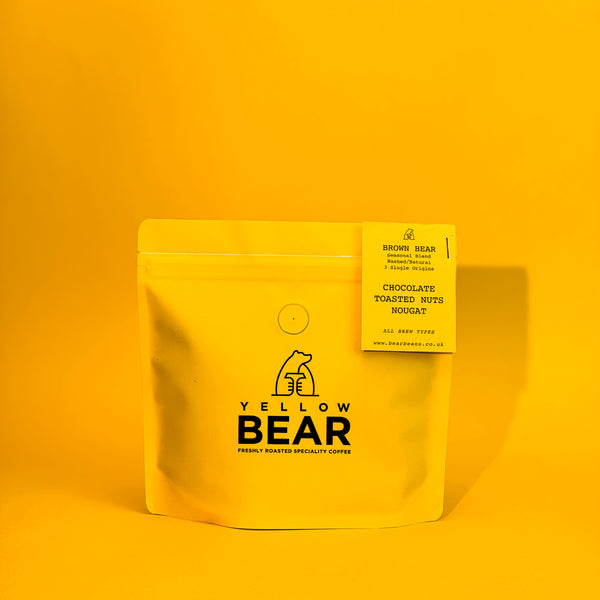 Brown Bear - The Classic Dark Roast, Elevated.